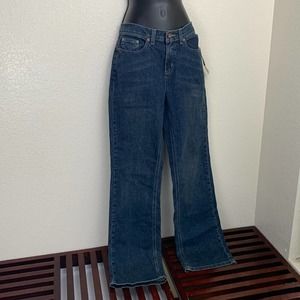 DKNY stretch East Village straight leg jeans.